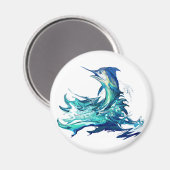 マーリンスポーツ魚釣り マグネット (正面/裏面)