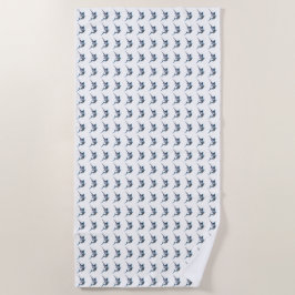 マーリンプロファイルビーチタオル ビーチタオル