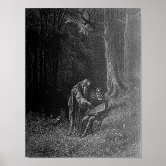 マーリン教えの若きアーサー ポスター (正面)