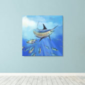 マーリン狩り キャンバスプリント (インサイチュ (ウッドフロア))