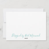 マーリン魚釣りホリデーカード シーズンカード (裏面)