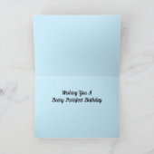 マーリン＆グィネヴィア - 猫/子猫の誕生日カード カード (内部)