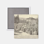 マーリン、フィニガンレジデンス、農場 マグネット (正面/裏面)