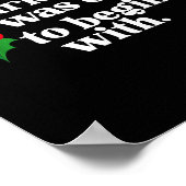 マーリーは死んでいた - まず最初に チャールズ・エンスのクリスマス ポスター (角)