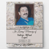 マーリーカスタムド記念碑 フォトプラーク (正面)