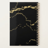 マーリーゴールデンラ王室のオン プランナー手帳 (裏面)