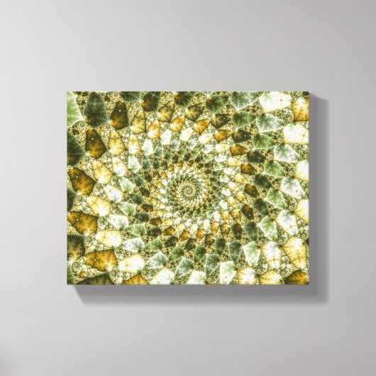 マーリーシャード – マンデルブロートアート キャンバスプリント (正面)