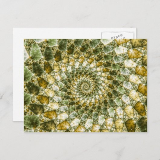 マーリーシャード – マンデルブロートアート ポストカード (正面/裏面)