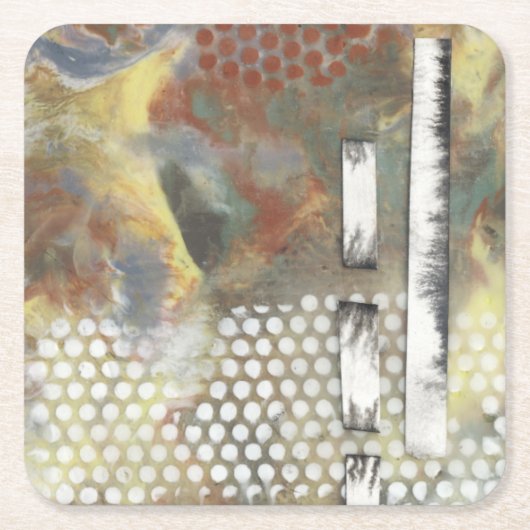 マーリーピクセルII スクエアペーパーコースター (正面)