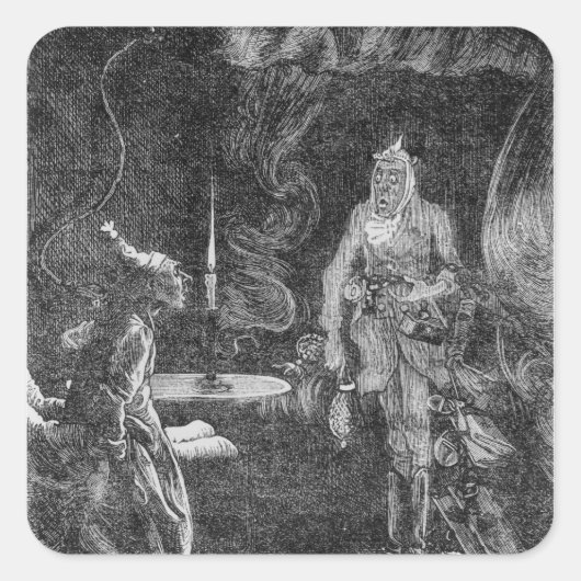 マーリー幽霊 スクエアシール (正面)