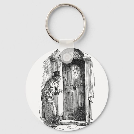 マーリー顔 キーホルダー (正面)