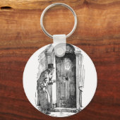 マーリー顔 キーホルダー (正面)