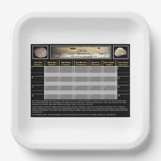 マールズ・ムーンズ ペーパープレート