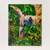 マールディアワイオミング。クリスマスグリーティング ジグソーパズル (縦)