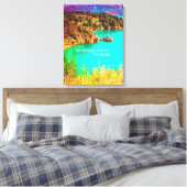 マールボローサウンドニュージーランド旅行 キャンバスプリント (インサイチュ (寝室))
