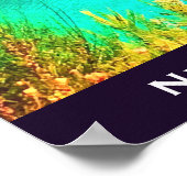 マールボローサウンドニュージーランド旅行 ポスター (角)