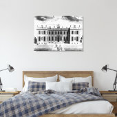 マールボローハウスインポールモール キャンバスプリント (インサイチュ (寝室))