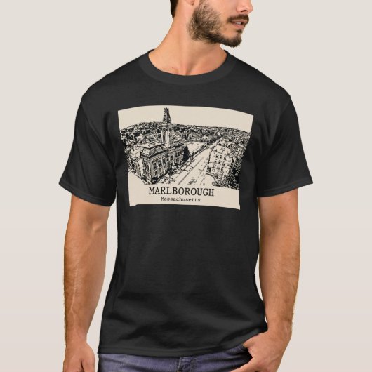 マールボロ マサチューセッツ州 1 Tシャツ (正面)