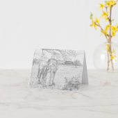 マーレとフォール カード (黄色い花)