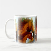 マーレとポニーコーヒーマグ コーヒーマグカップ (左)