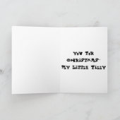 マーレは今年サンタから「彼の親孝行」を欲しがっている シーズンカード (内部)