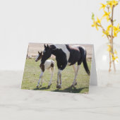 マーレアンドフィリー歩く カード (黄色い花)