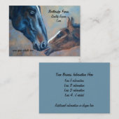 マーレアンドフォールファインアート馬名刺 名刺 (正面/裏面)