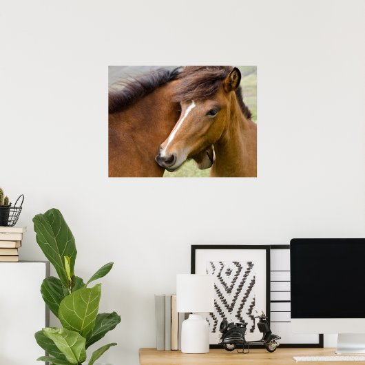 マーレアンド子馬 ポスター (ホームオフィス)