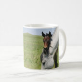 マーレグレーズと子馬マグ コーヒーマグカップ (正面右)