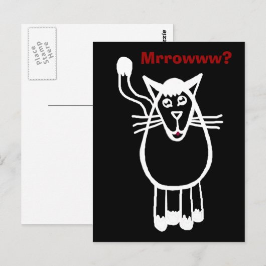 マーロウ？ ポストカード (正面/裏面)