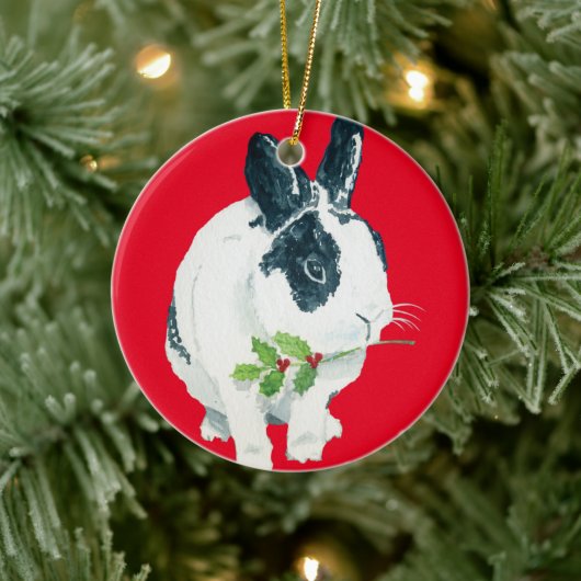 マーロンクリスマスオーナメントホリー セラミックオーナメント (ツリー)