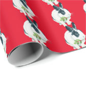 マーロンホリーラッピング紙 ラッピングペーパー (ロールコーナー)