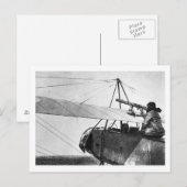マーンの戦いにおける航空機銃手、1919年 ポストカード (正面/裏面)
