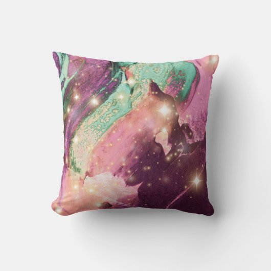 マーンエレガントカラーのスプラッシュ クッション (正面)