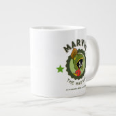 マーヴィンザマルティアン™レトロロビーカード ジャンボコーヒーマグカップ (正面右)