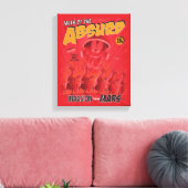 マーヴィンザマルティアン™レトロ侵入火星漫画 キャンバスプリント (インサイチュ (リビング))