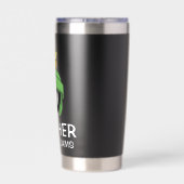 マーヴィンザマルティアン™不機嫌先生 保温保冷タンブラー (背面)