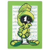 マーヴィンザマルティアン™引用文スケッチ クリップボード (裏面)