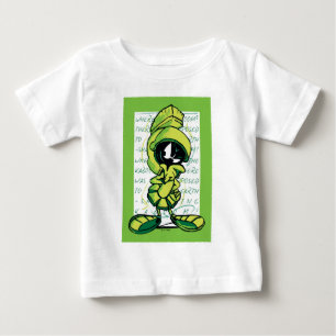 マーヴィンザマルティアン™引用文スケッチ ベビーTシャツ