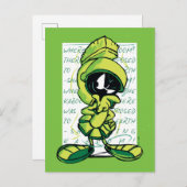 マーヴィンザマルティアン™引用文スケッチ ポストカード (正面/裏面)