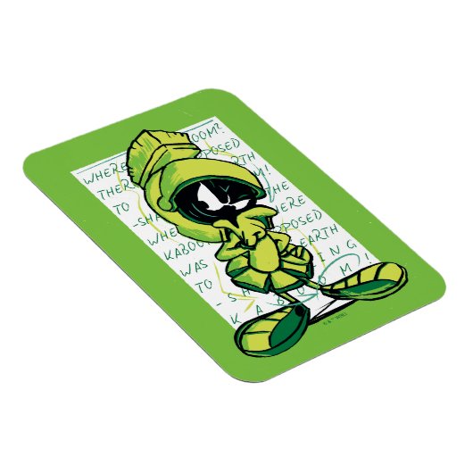 マーヴィンザマルティアン™引用文スケッチ マグネット (右側)