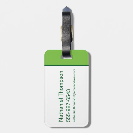 マーヴィンザマルティアン™引用文スケッチ ラゲッジタグ (裏面縦)