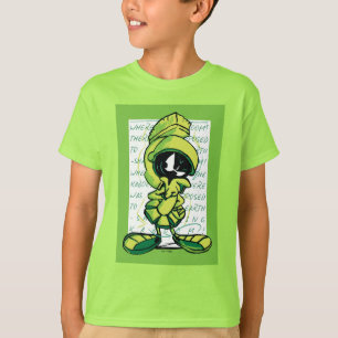 マーヴィンザマルティアン™引用文スケッチ Tシャツ