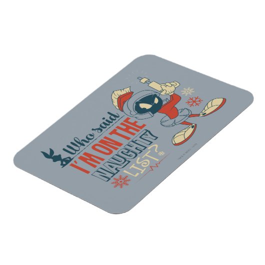 マーヴィン·ザ·マーティアン™-私はリストに載っいけなてるの? マグネット (左側)