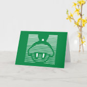 マーヴィン・ザ・火星™アイコストライプのン カード (黄色い花)