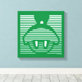 マーヴィン・ザ・火星™アイコストライプのン キャンバスプリント (インサイチュ (ウッドフロア))