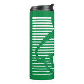 マーヴィン・ザ・火星™アイコストライプのン タンブラー (回転左)