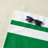 マーヴィン・ザ・火星™アイコストライプのン ビーチタオル (インサイチュ)