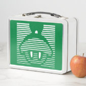 マーヴィン・ザ・火星™アイコストライプのン メタルランチボックス (インサイチュ)