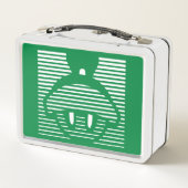 マーヴィン・ザ・火星™アイコストライプのン メタルランチボックス (裏面)